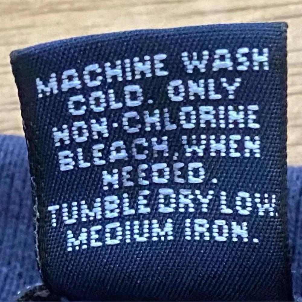 Vintage Ralph Lauren Infant Sz M‎ (6-12m) Navy Soft Cotton Bodysuit